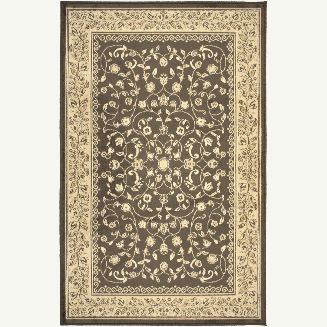 Artsilk Sarook Brown/Beige Area Rug | 4 x 6