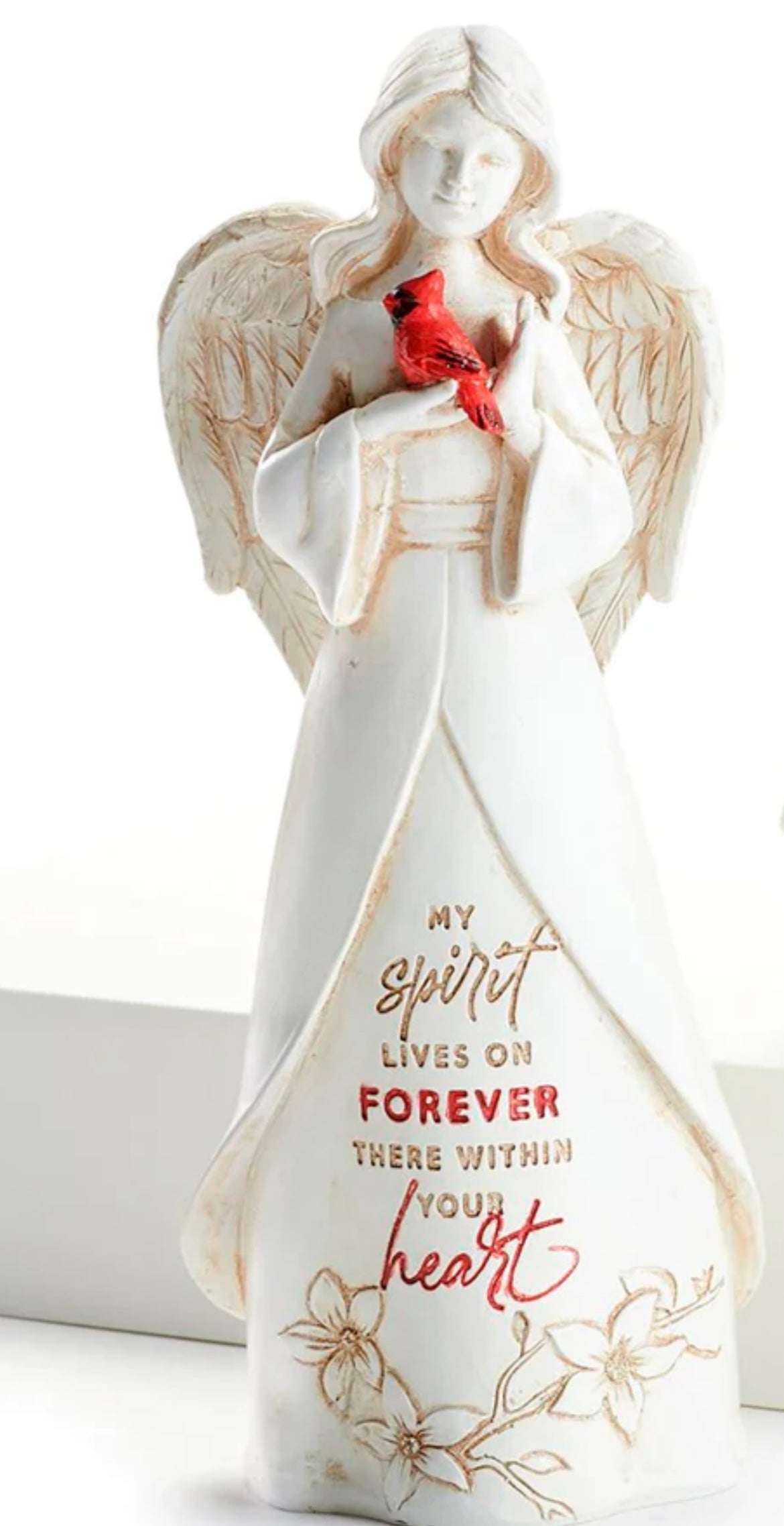 Poly Resin Angel Figurine