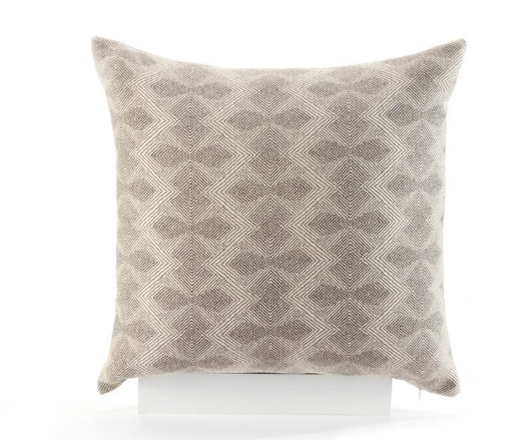 Coffee Pillow with Diamond Design