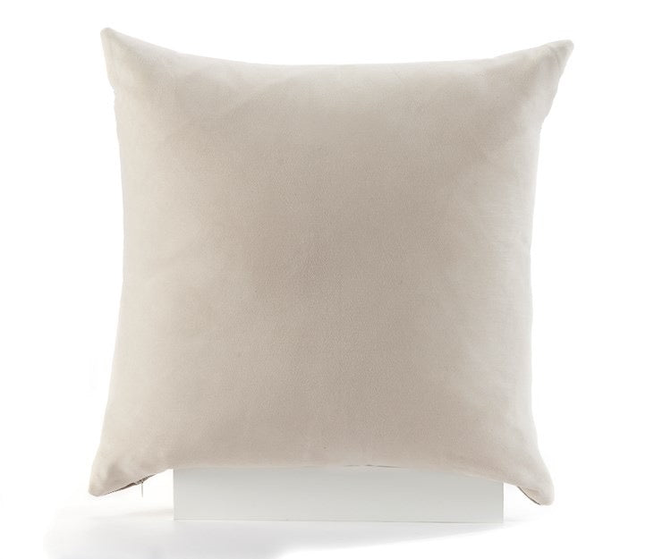 Coffee Pillow with Diamond Design Back View