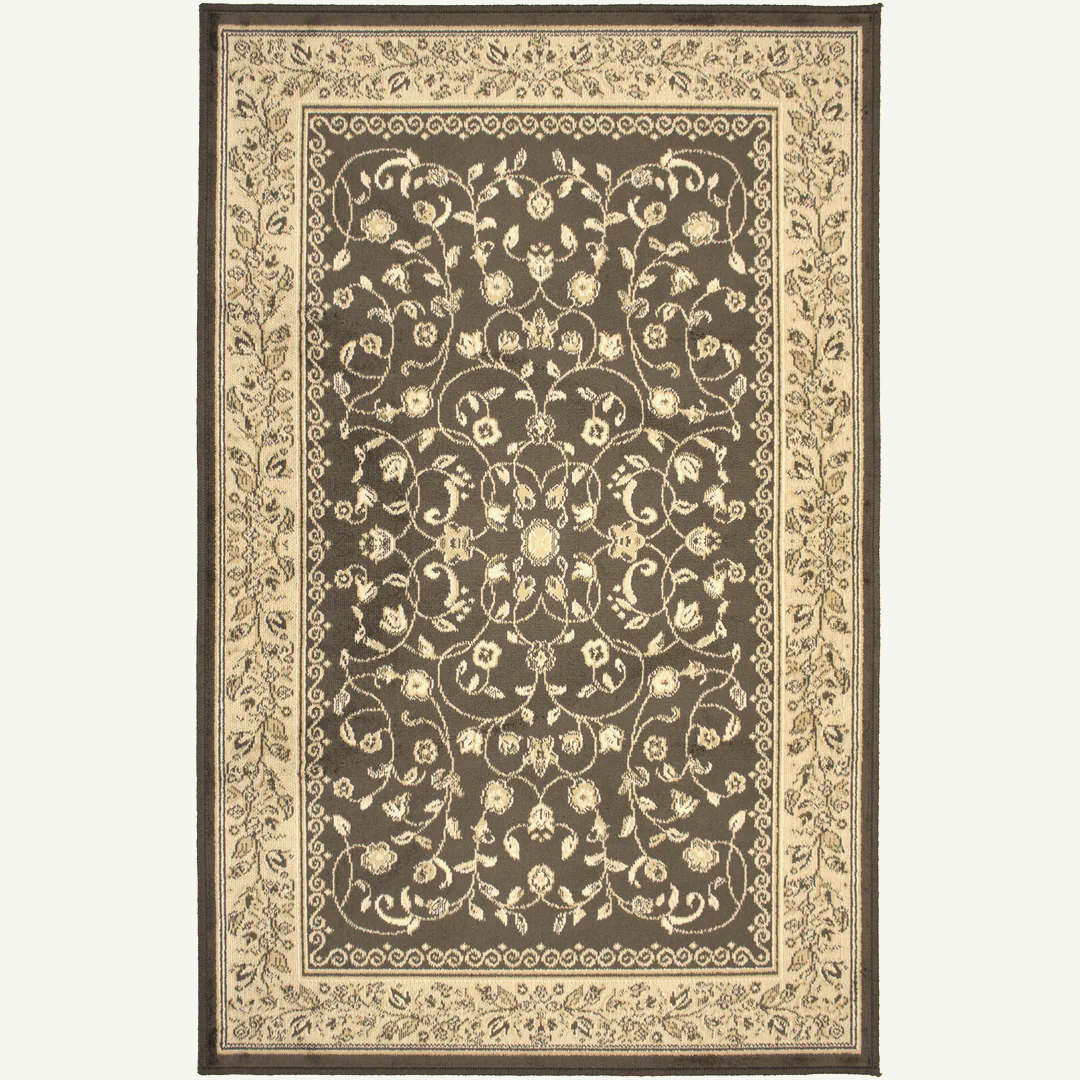 Artsilk Sarook Brown and Beige Area Rug