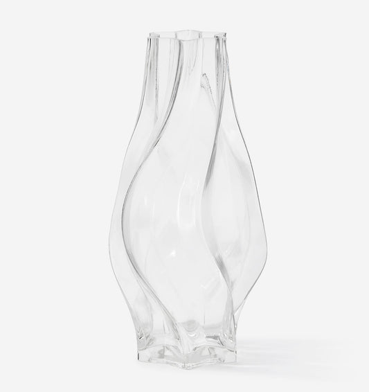 Curvy Glass Vase | Large