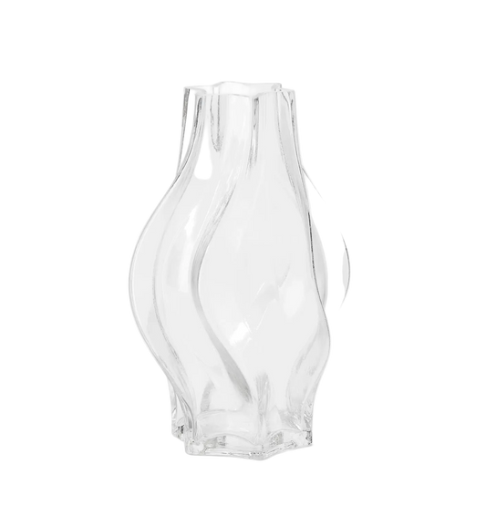 Curvy Glass Vase | Small