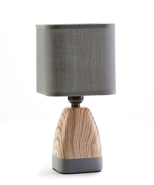 Table Lamp Grey and Brown
