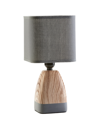 Table Lamp grey and brown 