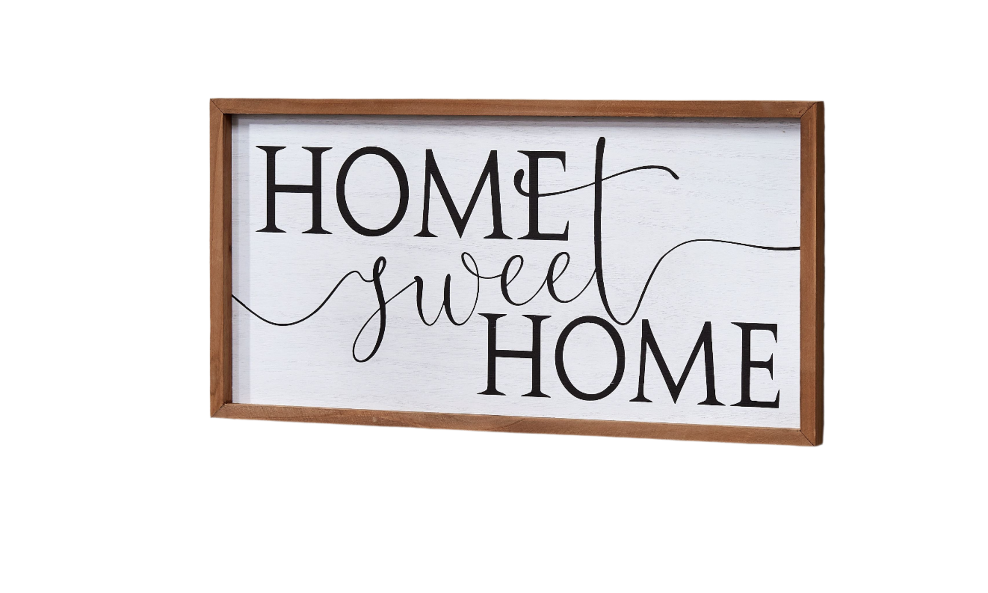 White Home Sweet Home Sign