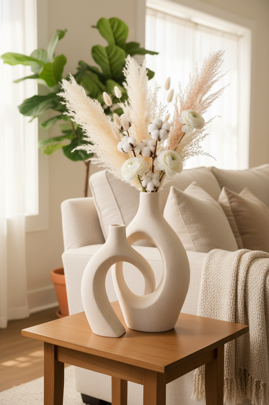 Modern Vase Set | Set of Two
