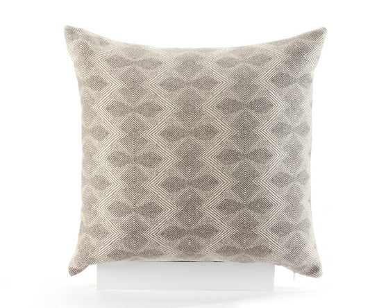 Coffee Pillow with Diamond Design 