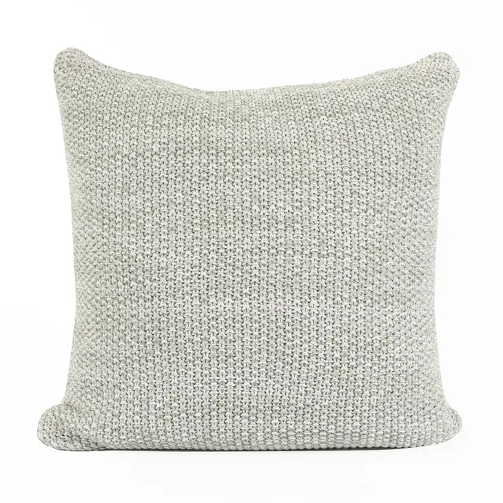 Knit Cushion Sage green